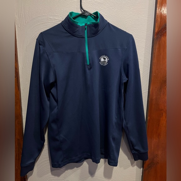 Men's Nike Golf Pebble Beach 1/4 Zip Dri Fit - Picture 1 of 5